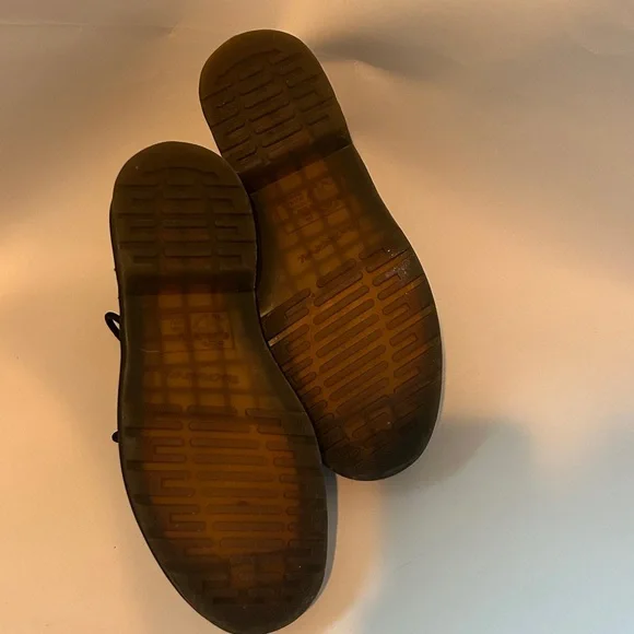 Dr. Martens Black Leather Oxfords "air wair" size US9 men - Picture 3 of 6